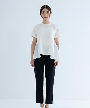 ★新品未使用★SONO レディハイブリットバックフリルヘムTeeプルオーバー レディハイブリッドバックフリルヘムTeeプルオーバー SONO